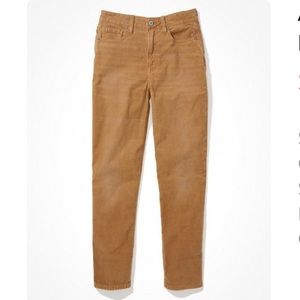 AE Stretch Corduroy Mom Jean Pants